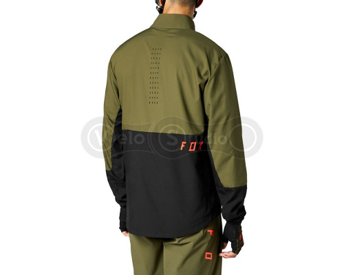 Вело куртка Fox Ranger Wind Jacket Olive Green размер L