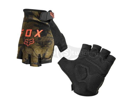 Вело перчатки FOX Ranger Gel Short Olive Green размер L