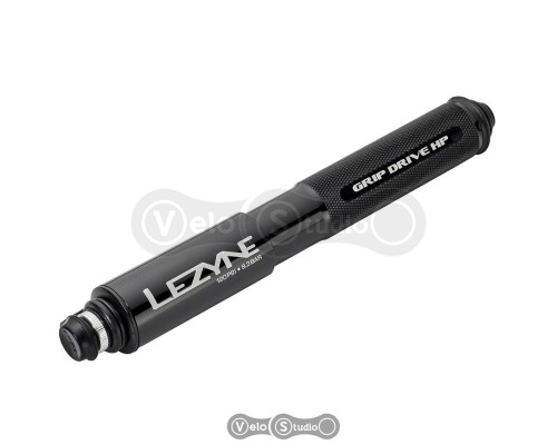 Ручний насос Lezyne Grip Drive HP-120 psi S-186 мм чорний