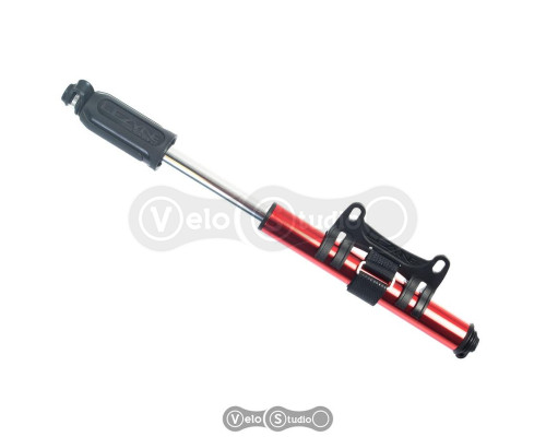 Велонасос Lezyne HP Drive 120 psi M-216 мм червоний