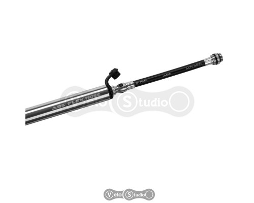 Велонасос Lezyne Lite Drive 160 psi M-216 мм срібло