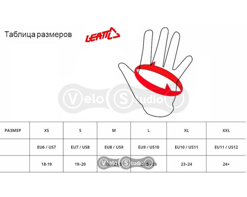 Зимові велоперчатки Leatt MTB 2.0 WindBlock Black розмір M