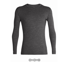 Термофутболка Icebreaker 200 Oasis LS Crewe Gritstone HTHR L