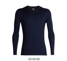 Термофутболка Icebreaker 200 Oasis LS Crewe Midnight Navy L