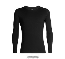 Термофутболка Icebreaker 260 Tech LS Crewe Black L