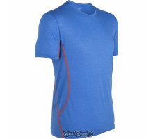 Термофутболка Icebreaker Aero SS Crew Men cadet/neo S