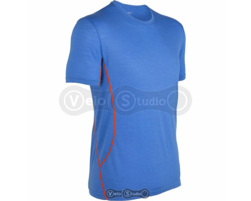 Термофутболка Icebreaker Aero SS Crew Men cadet/neo S