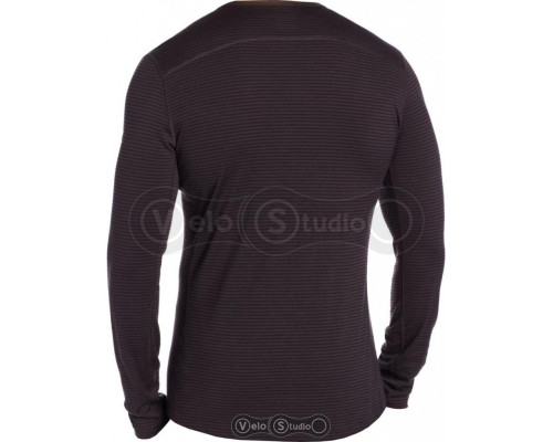 Термофутболка Icebreaker BF 200 Oasis LS Crewe Men stripe walnut overdye S
