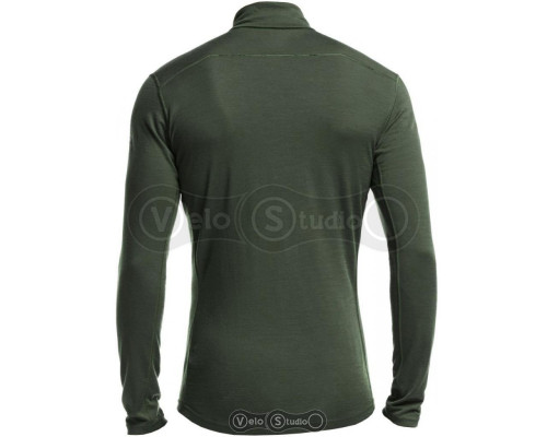 Термофутболка Icebreaker BF 200 Oasis LS Half Zip Men conifer/balsam S