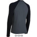 Термофутболка Icebreaker BF 260 LS Crewe Men charcoal/black L