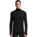 Термофутболка Icebreaker BF 260 Tech LS Half Zip Men black S