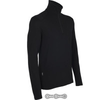 Термофутболка Icebreaker BF 260 Tech LS Half Zip Men black S