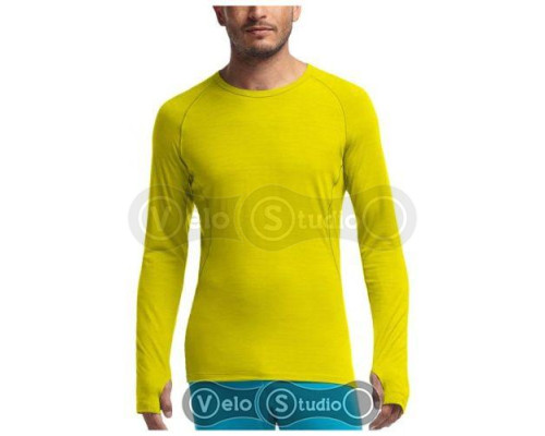 Термофутболка Icebreaker Sprint LS Crewe MEN charteuse/pine L