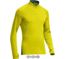 Термофутболка Icebreaker Sprint LS Half Zip MEN charteuse/pine L