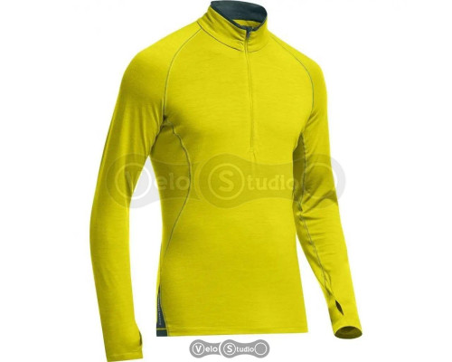 Термофутболка Icebreaker Sprint LS Half Zip MEN charteuse/pine L