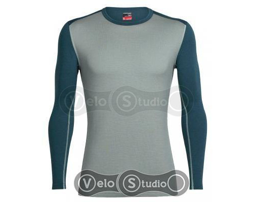 Термофутболка Icebreaker Tech Top LS Crewe Men drift/harmony S