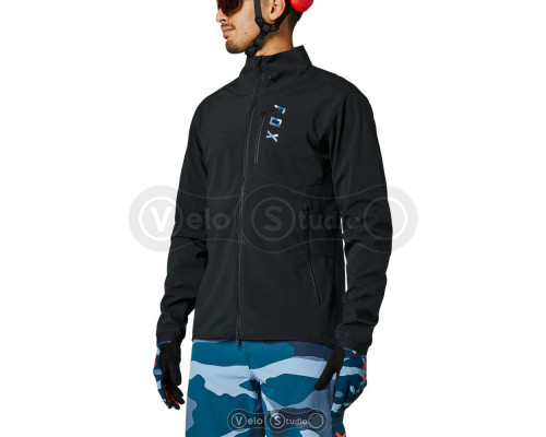 Велокуртка Fox Ranger Fire Jacket Black Blue розмір M