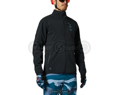 Велокуртка Fox Ranger Fire Jacket Black Blue розмір M