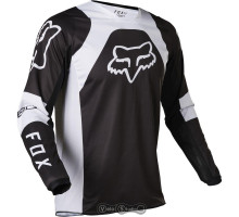 Джерси FOX 180 Lux Jersey Black White размер M