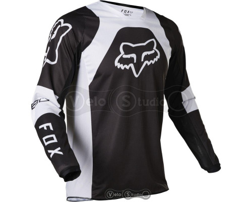 Джерси FOX 180 Lux Jersey Black White размер M