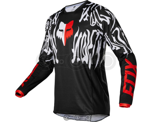 Джерсі FOX 180 Peril Jersey Black Red розмір M