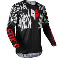 Джерси FOX 180 Peril Jersey Black Red размер M