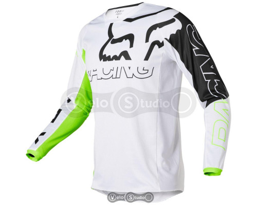 Джерси FOX 180 Skew Jersey Flo Yellow размер M