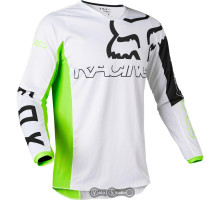 Джерси FOX 180 Skew Jersey Flo Yellow размер M