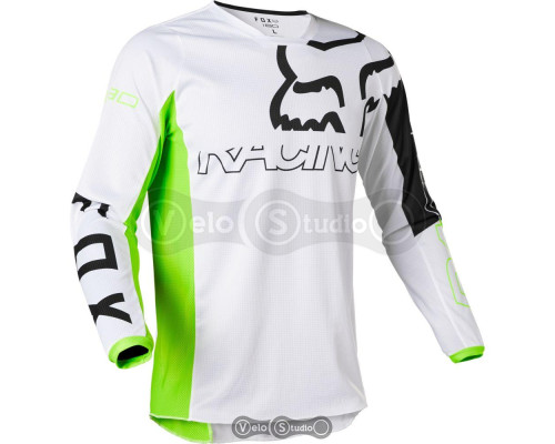 Джерси FOX 180 Skew Jersey Flo Yellow размер M