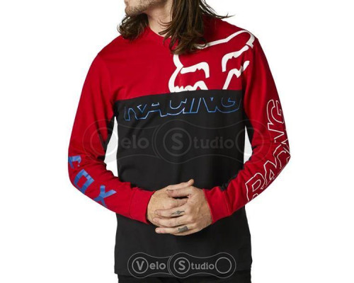 Футболка FOX Skew Crew Tee Flame Red розмір XL