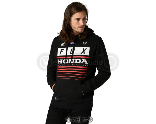 Худі FOX Honda Pullover Fleece Black розмір L