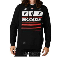 Худи FOX Honda Pullover Fleece Black размер L