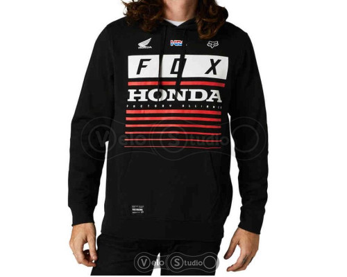 Худі FOX Honda Pullover Fleece Black розмір L