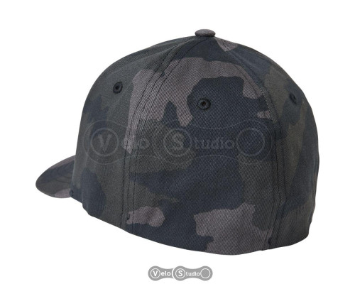 Кепка FOX Ellipsoid Flexfit Hat Black Camo S/M