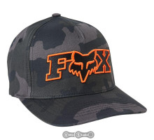 Кепка FOX Ellipsoid Flexfit Hat Black Camo S/M