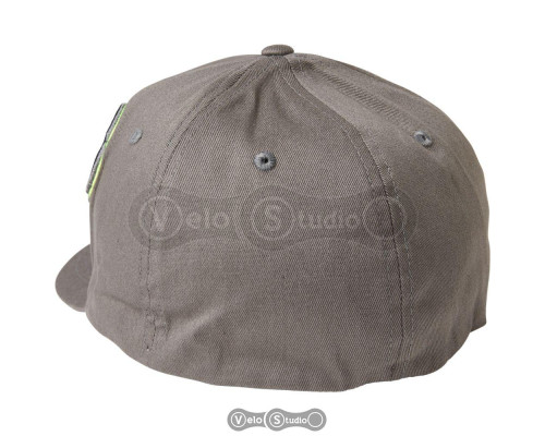 Кепка Fox Episcope Flexfit Hat Grey Yellow S/M