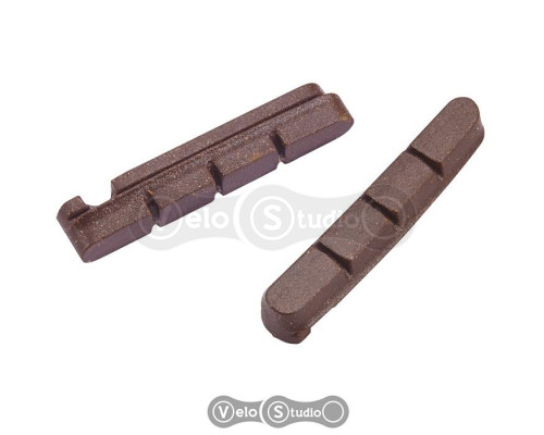 Колодки тормозные сменные Tektro P423.11 (Rubber) 55 мм под карбон