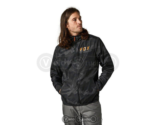 Куртка Fox Clean Up Windbreaker Black Camo размер L