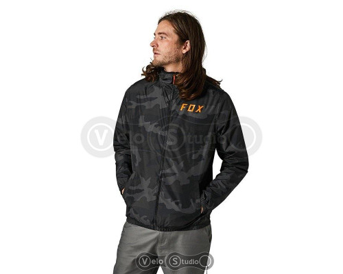 Куртка Fox Clean Up Windbreaker Black Camo размер L