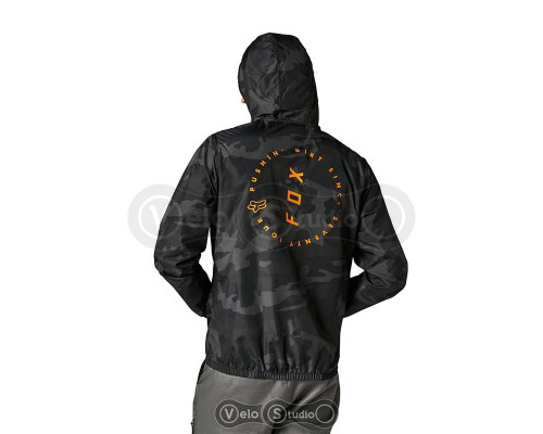 Куртка Fox Clean Up Windbreaker Black Camo размер L