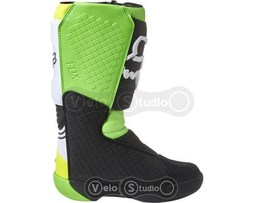 Мотоботы FOX Comp Boot Green Yellow US 11