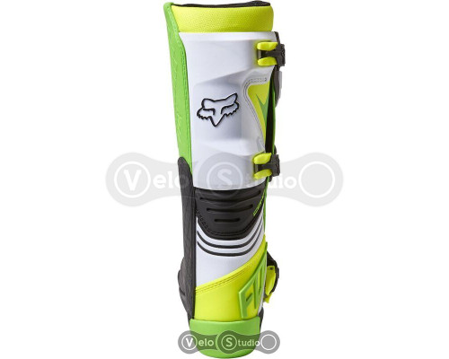 Мотоботы FOX Comp Boot Green Yellow US 11
