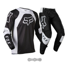 Мотокостюм FOX 180 Lux Black White розмір 32