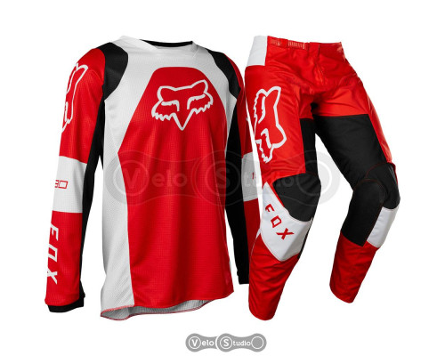 Мотокостюм FOX 180 Lux Flo Red размер 28