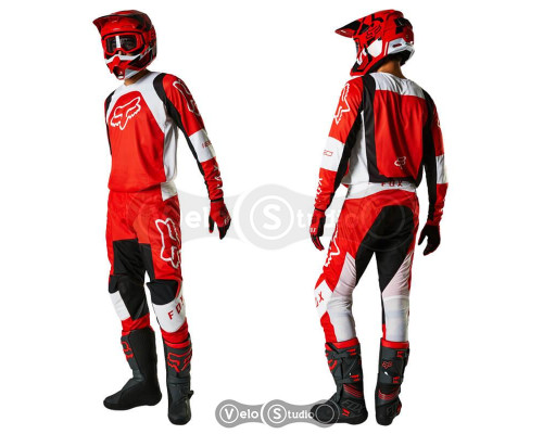 Мотокостюм FOX 180 Lux Flo Red размер 28