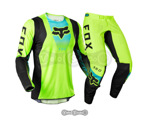 Мотокостюм Fox 360 Dier Flo Yellow размер 32