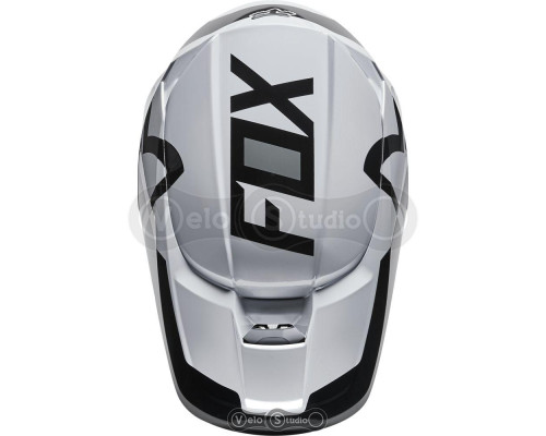 Мотошлем FOX V1 Mips Lux Black White L (59-60 см)
