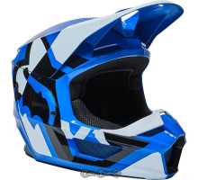 Мотошлем FOX V1 Mips Lux Blue S (55-56 см)
