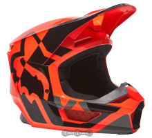 Мотошолом FOX V1 Mips Lux Flo Orange XL (61-62 см)