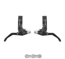 Ручки тормоза Tektro XL510ARL чёрные, левая и правая